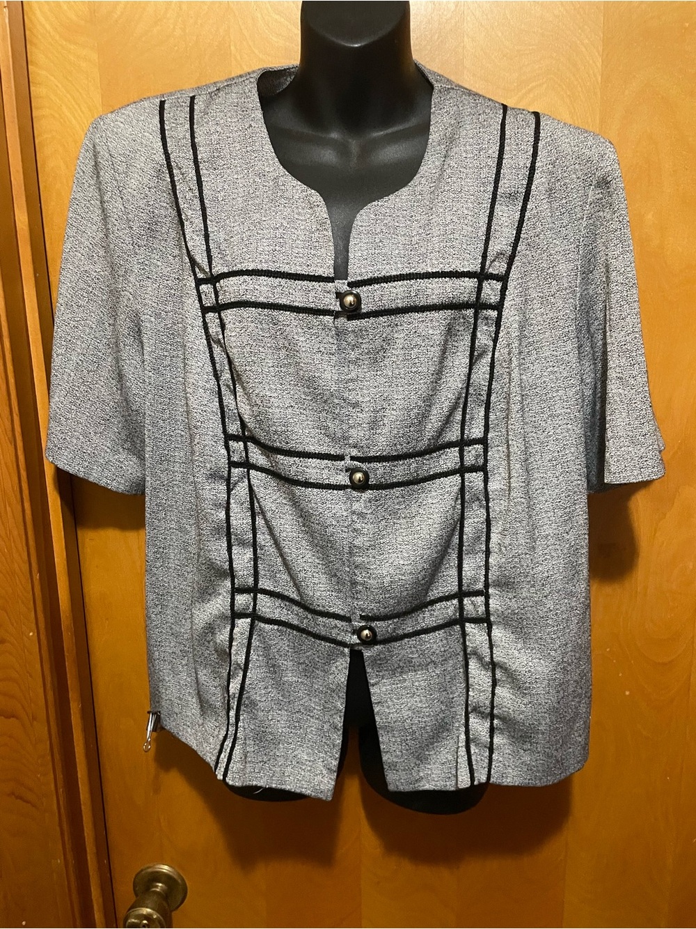 Dorby Miss Lady
Blazer Dress Suit Short Sleeve Jacket Gray